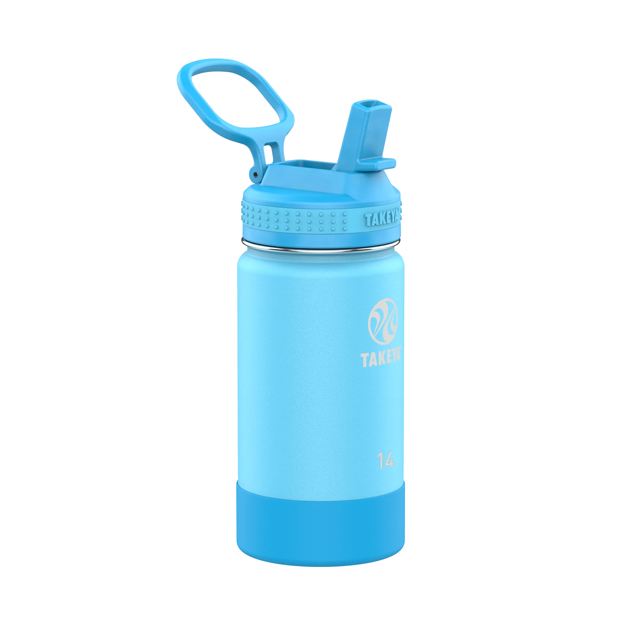 Actives Kids Water Bottle With Straw Lid