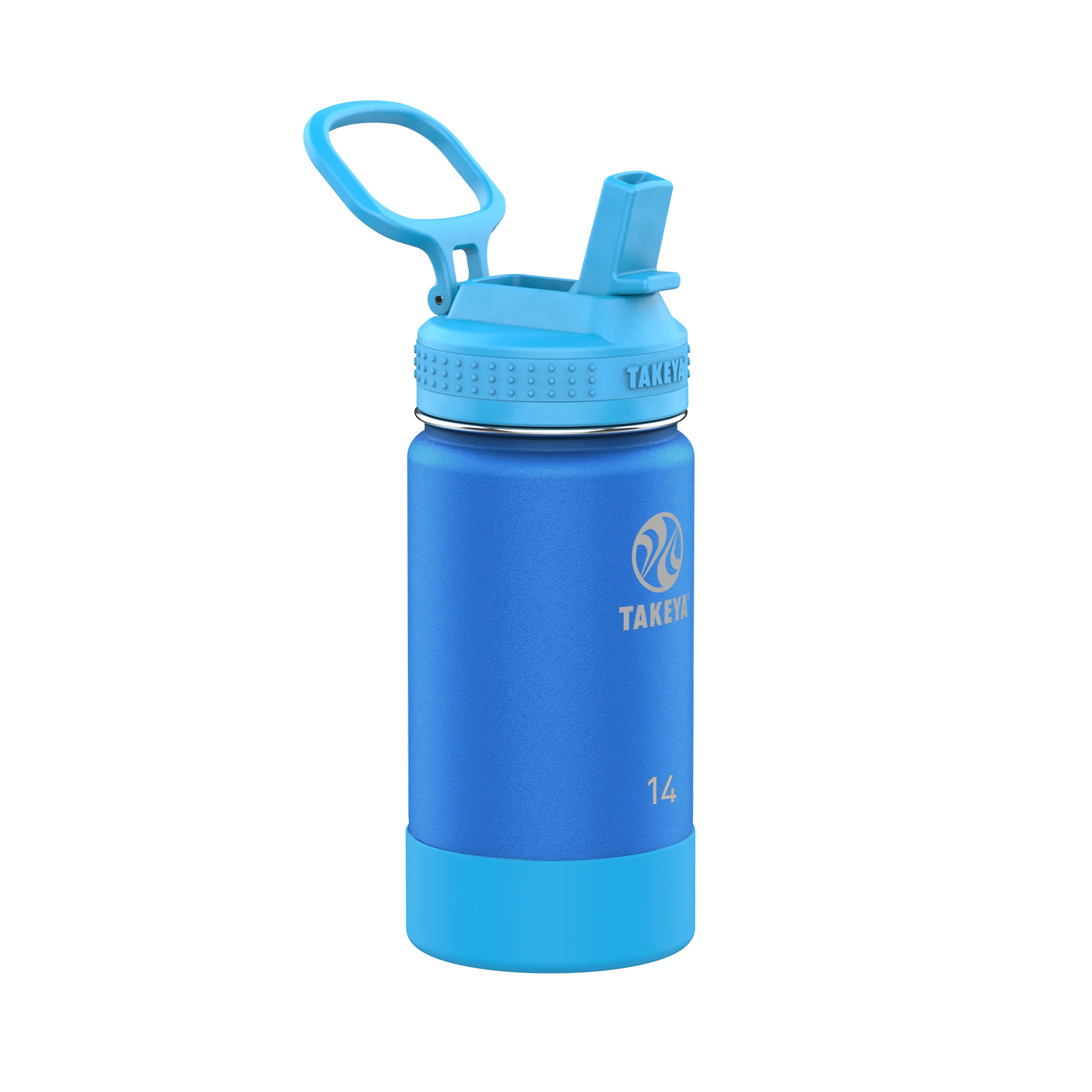 Actives Kids Water Bottle With Straw Lid