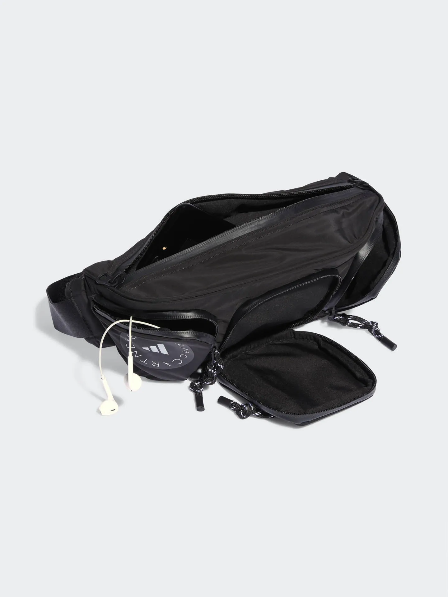 adidas by Stella McCartney Bumbag - BLACK/WHITE/BLACK