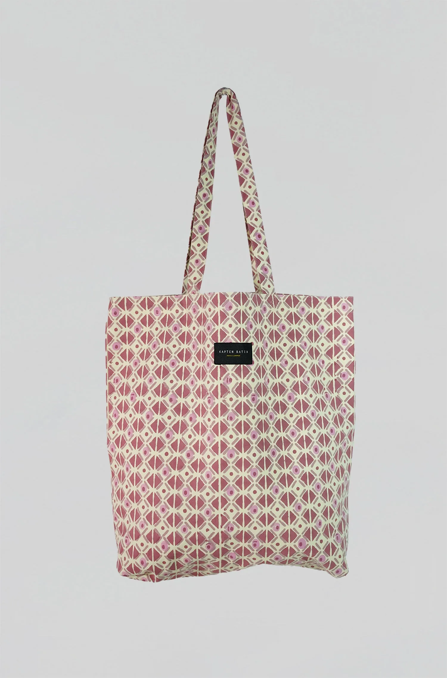 Artisanal Canvas Tote Bag in Abyss