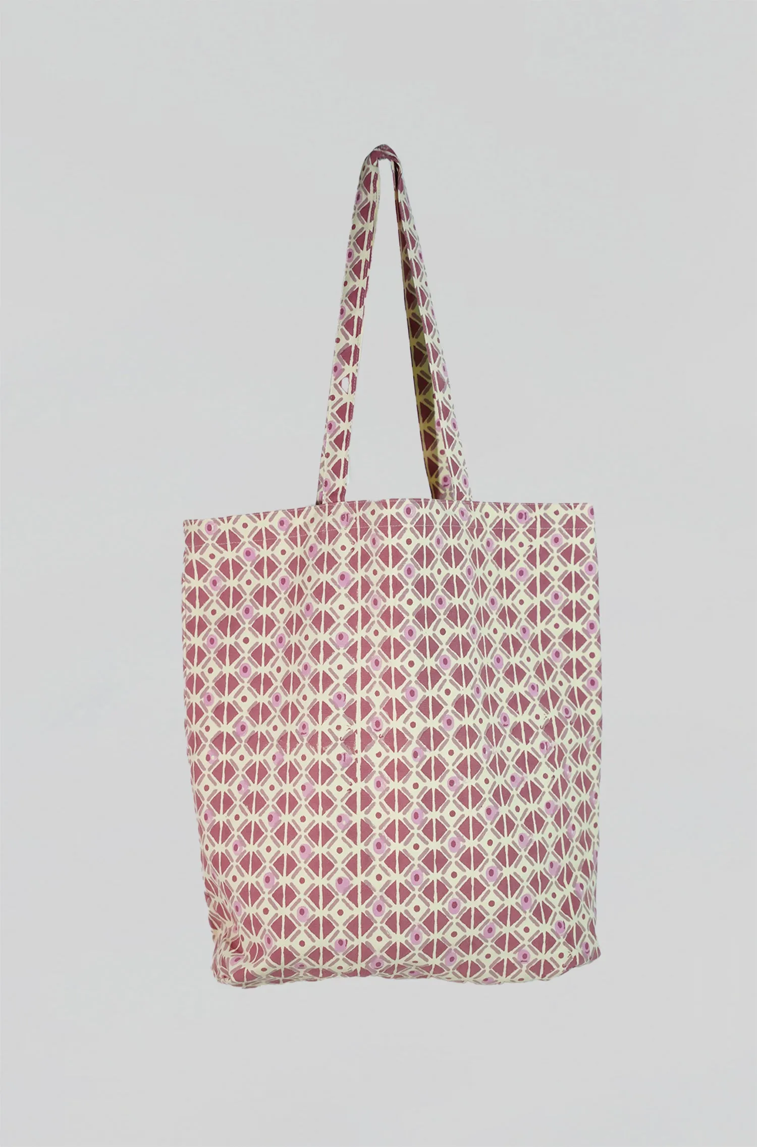 Artisanal Canvas Tote Bag in Abyss