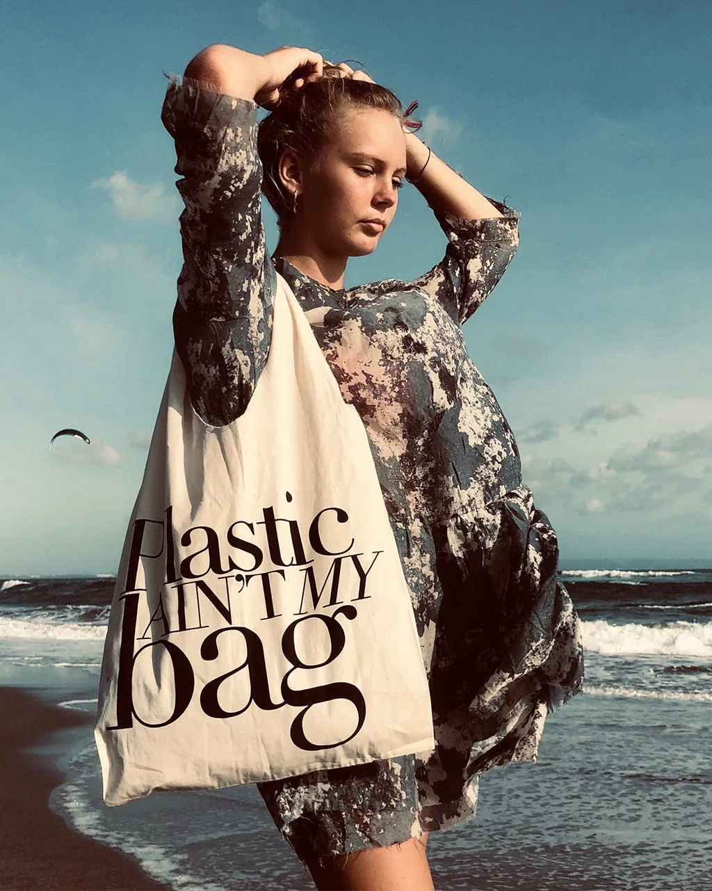 bag-all Plastic Ain't My Bag Tote Bag