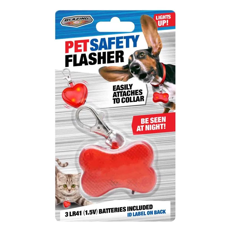 Blazing LEDz Pet Safety Flasher 1 pk