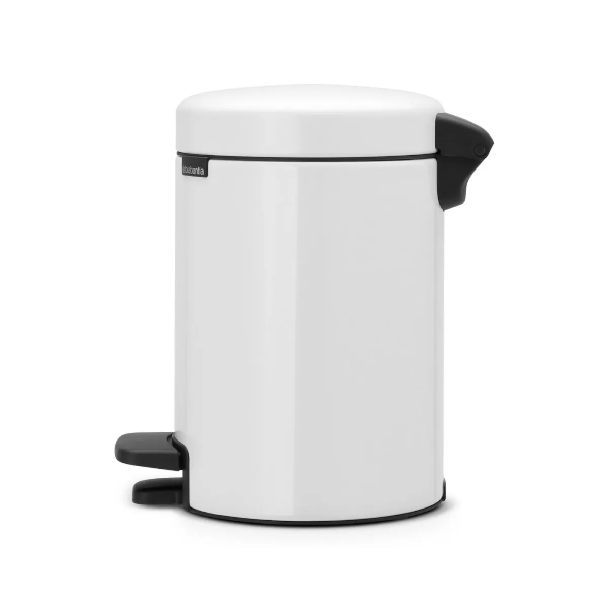 Brabantia NewIcon Pedal Bin White 5L