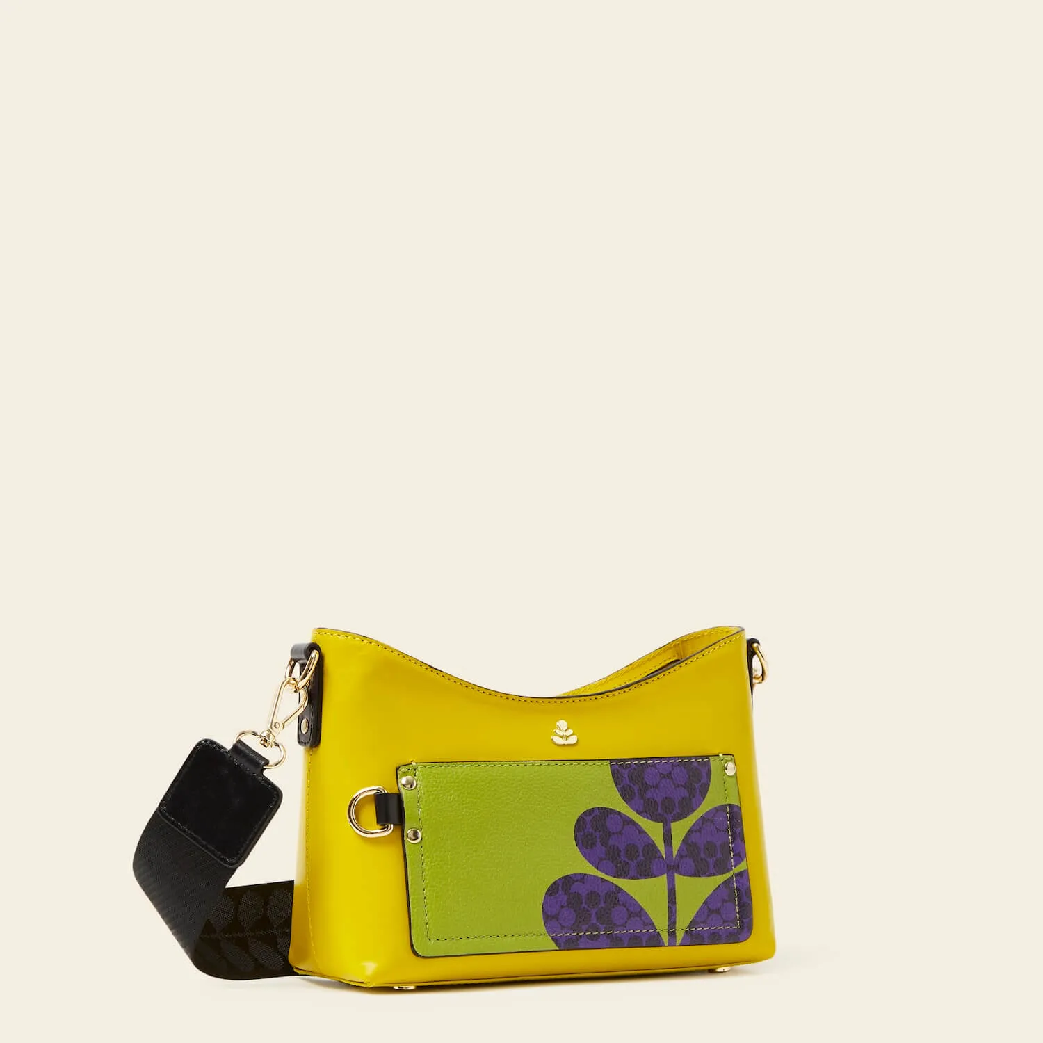 Carrymin Crossbody - Daffodil Puzzle Flower