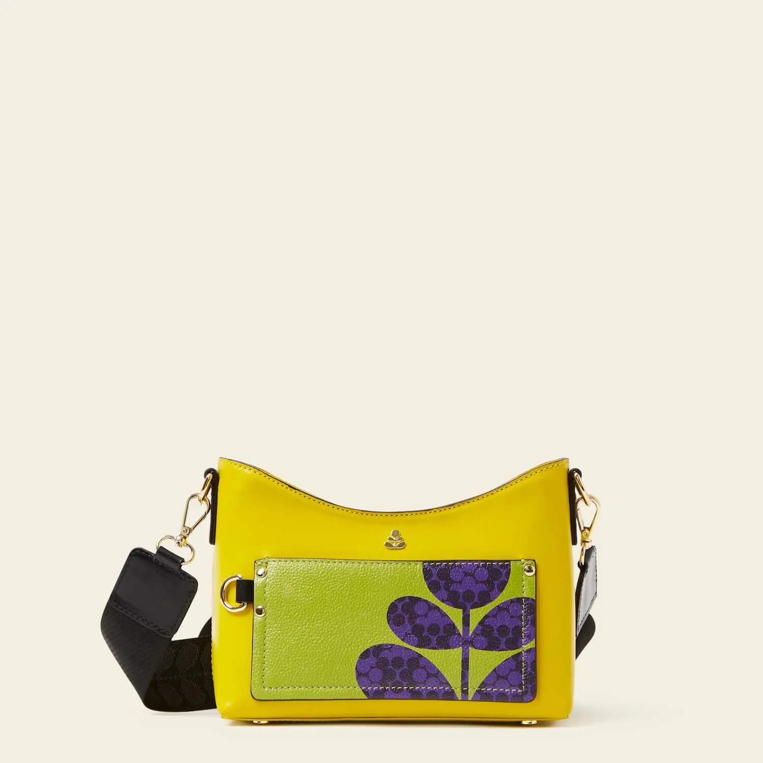 Carrymin Crossbody - Daffodil Puzzle Flower