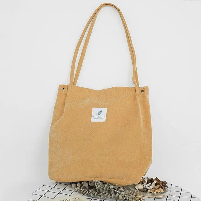 Cotton shoulder Bag