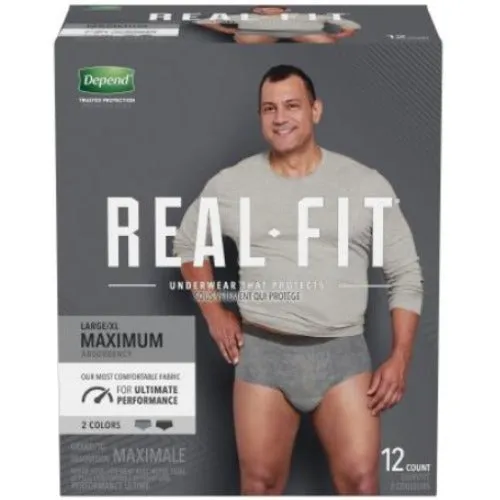 Depend Real-Fit Underwear for Men