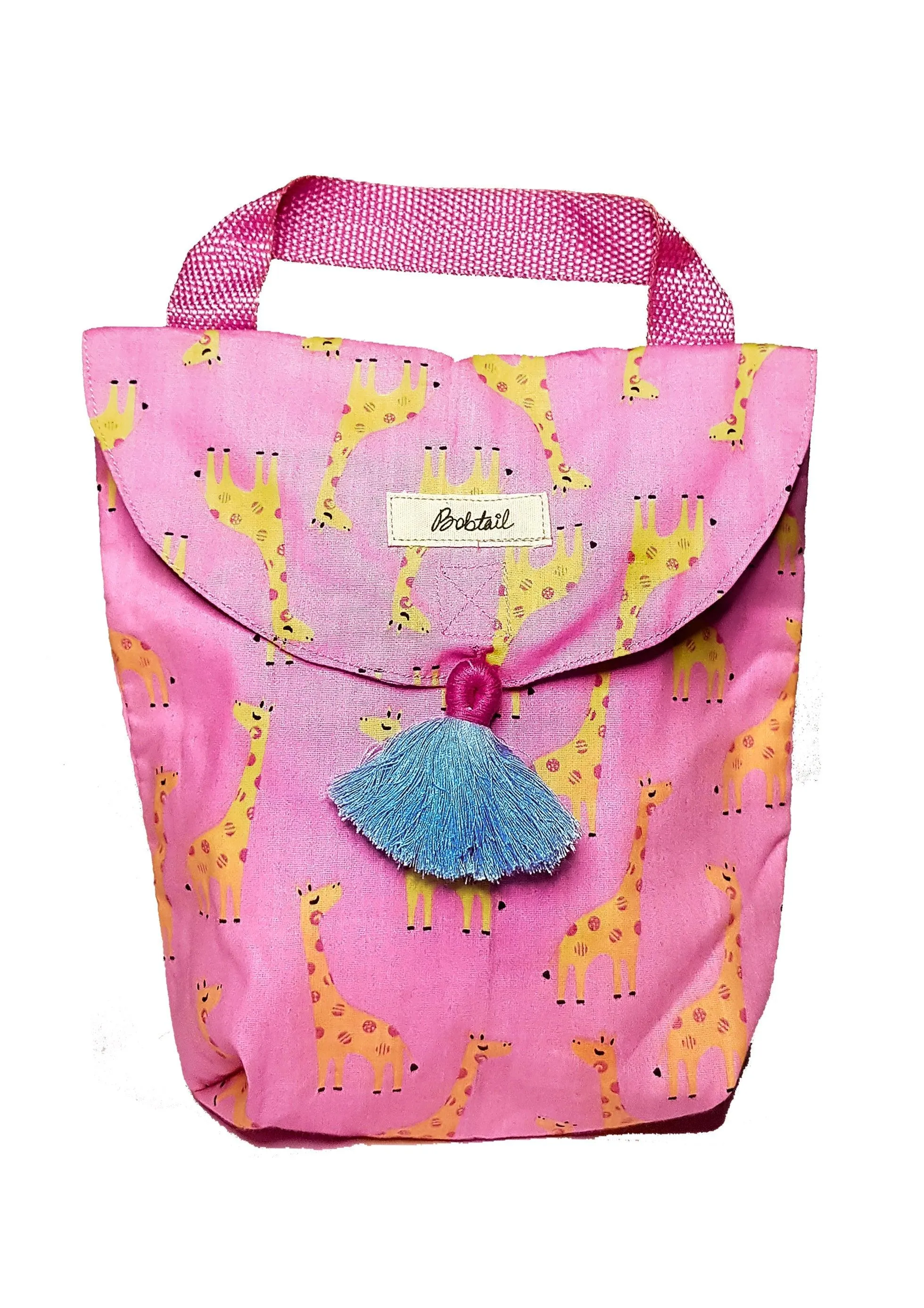 Diaper Tote Bag- Istroller' Tote Bag - Pink Giraffe