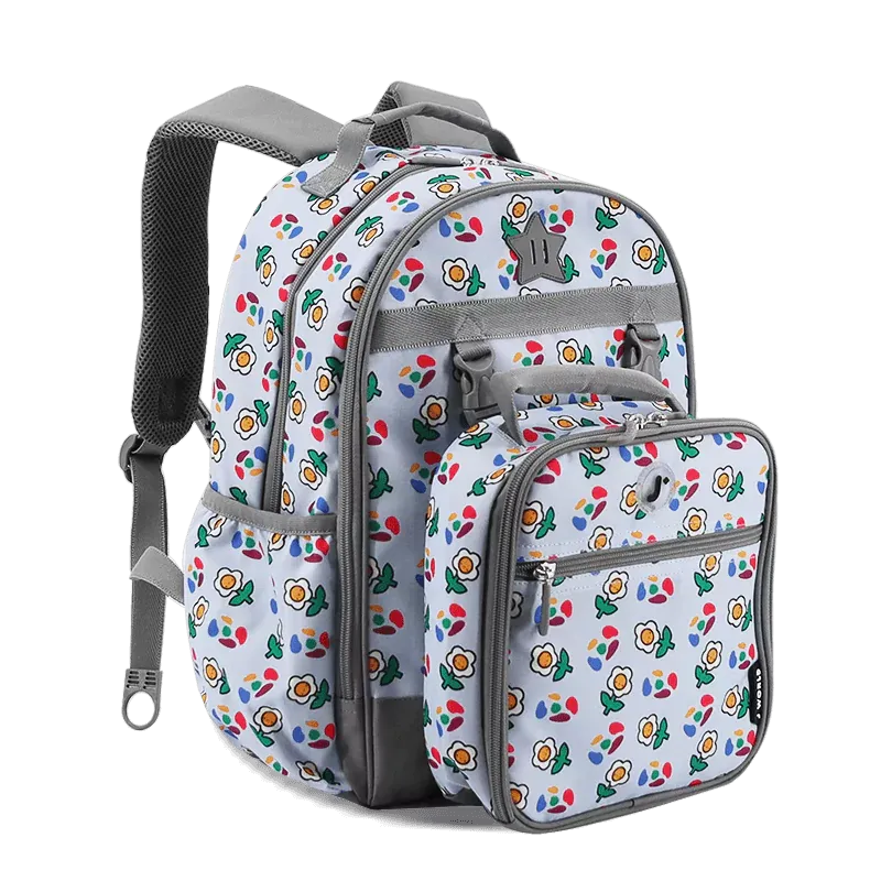 Duet Kids Backpack & Detachable Lunch Box Set