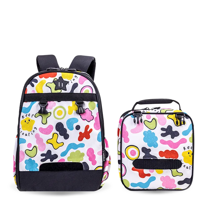 Duet Kids Backpack & Detachable Lunch Box Set