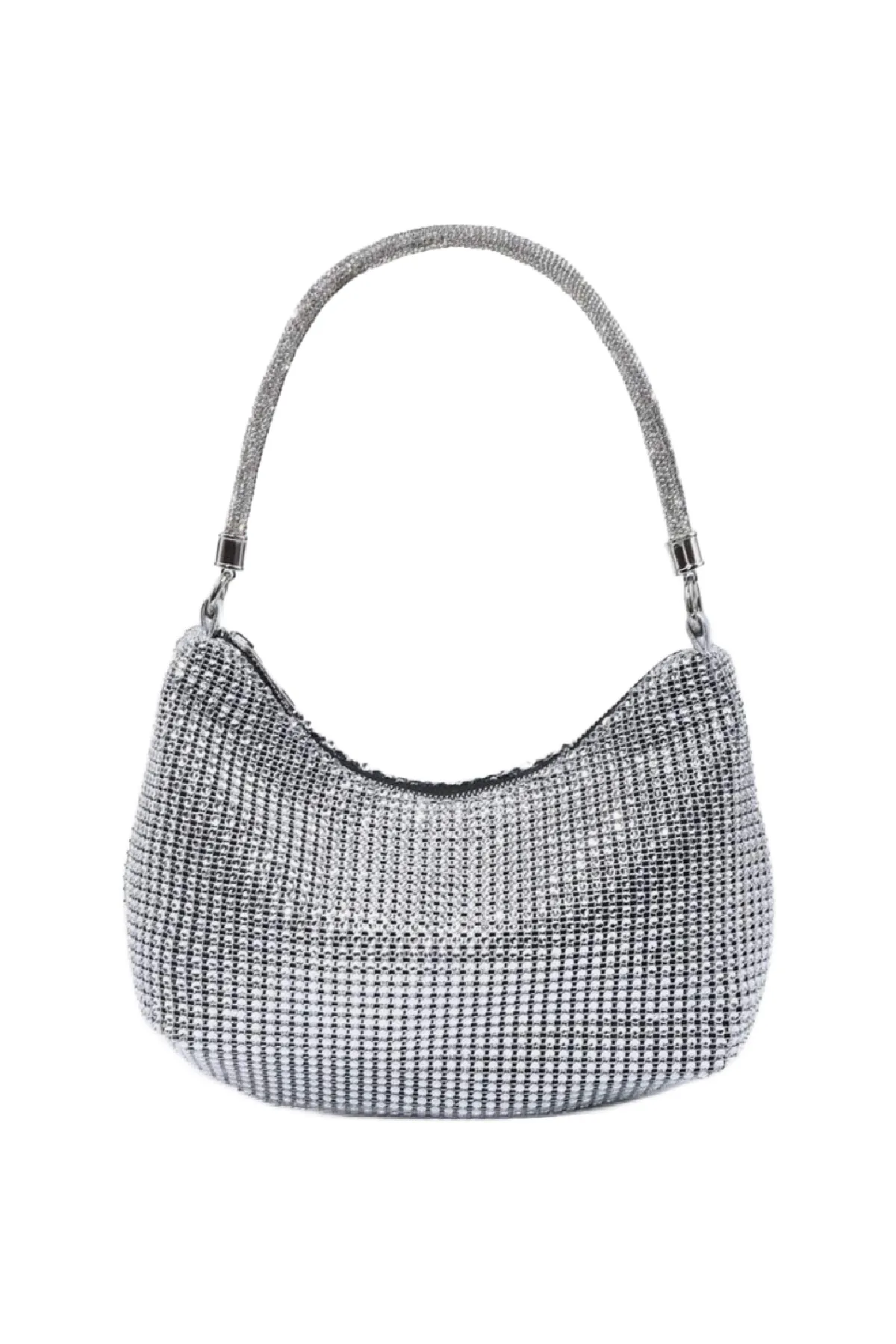 Easton Rhinestone Bag (Silver)