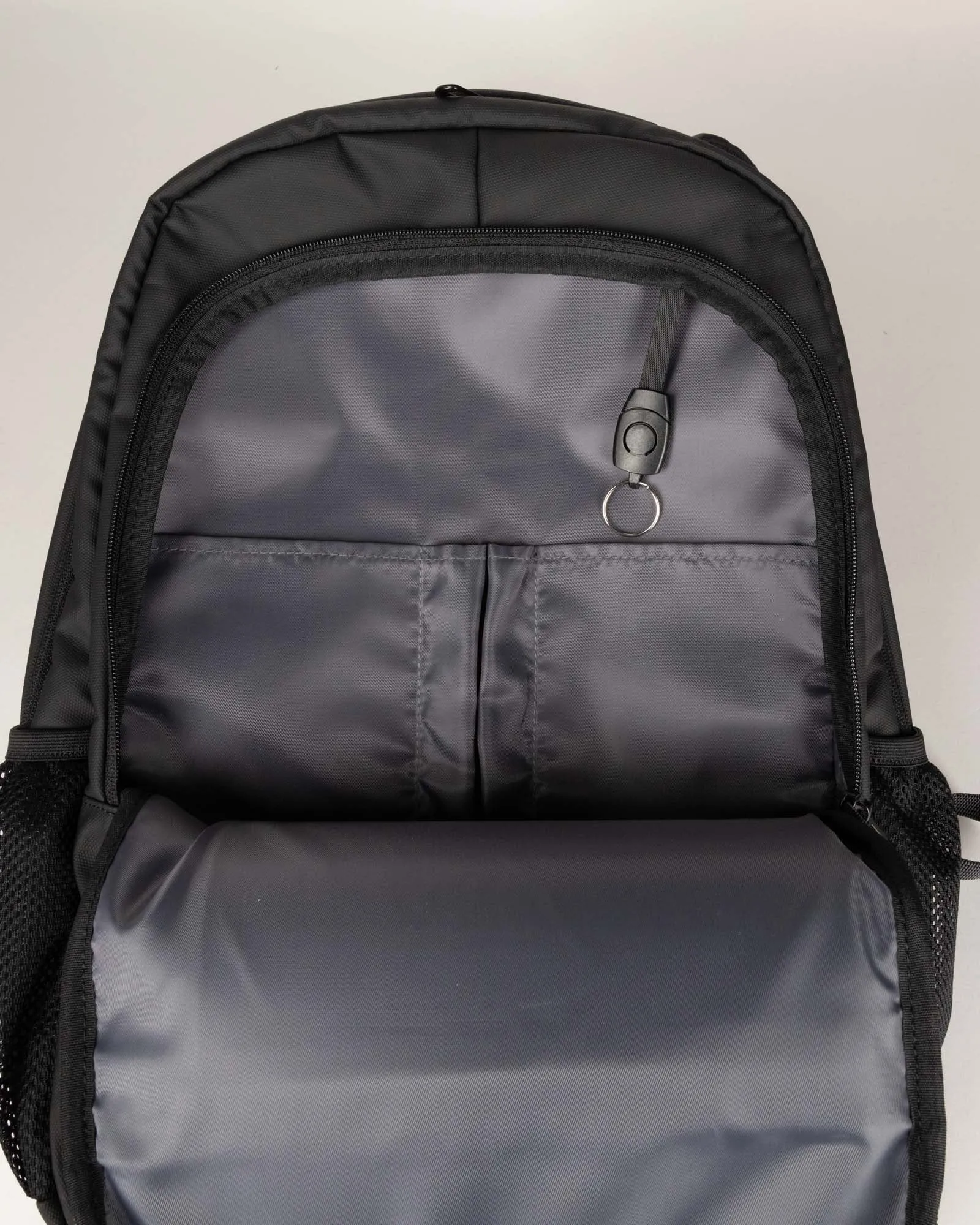 Flag Man No Fear Backpack - Shimmer Black