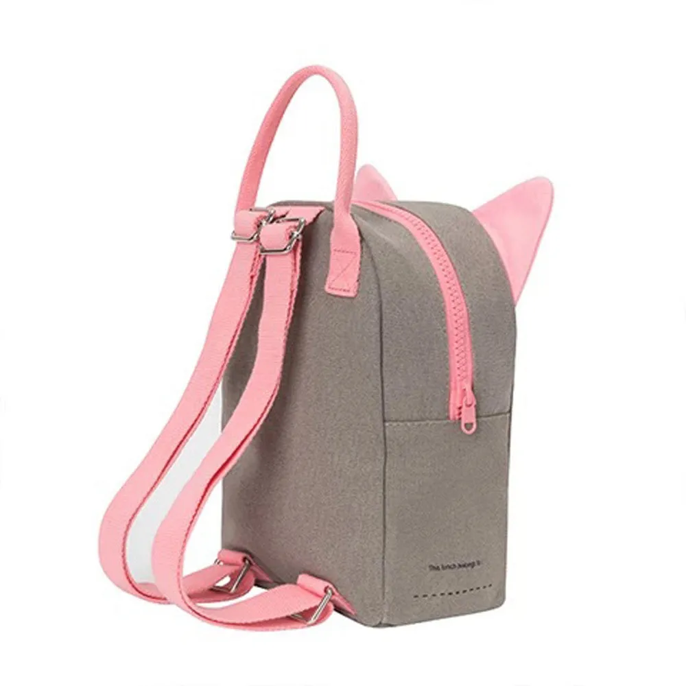 Fluf Little Backpack - Grey Cat