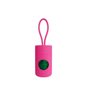 frank green Neon Pink Dog Poo Bag Holder