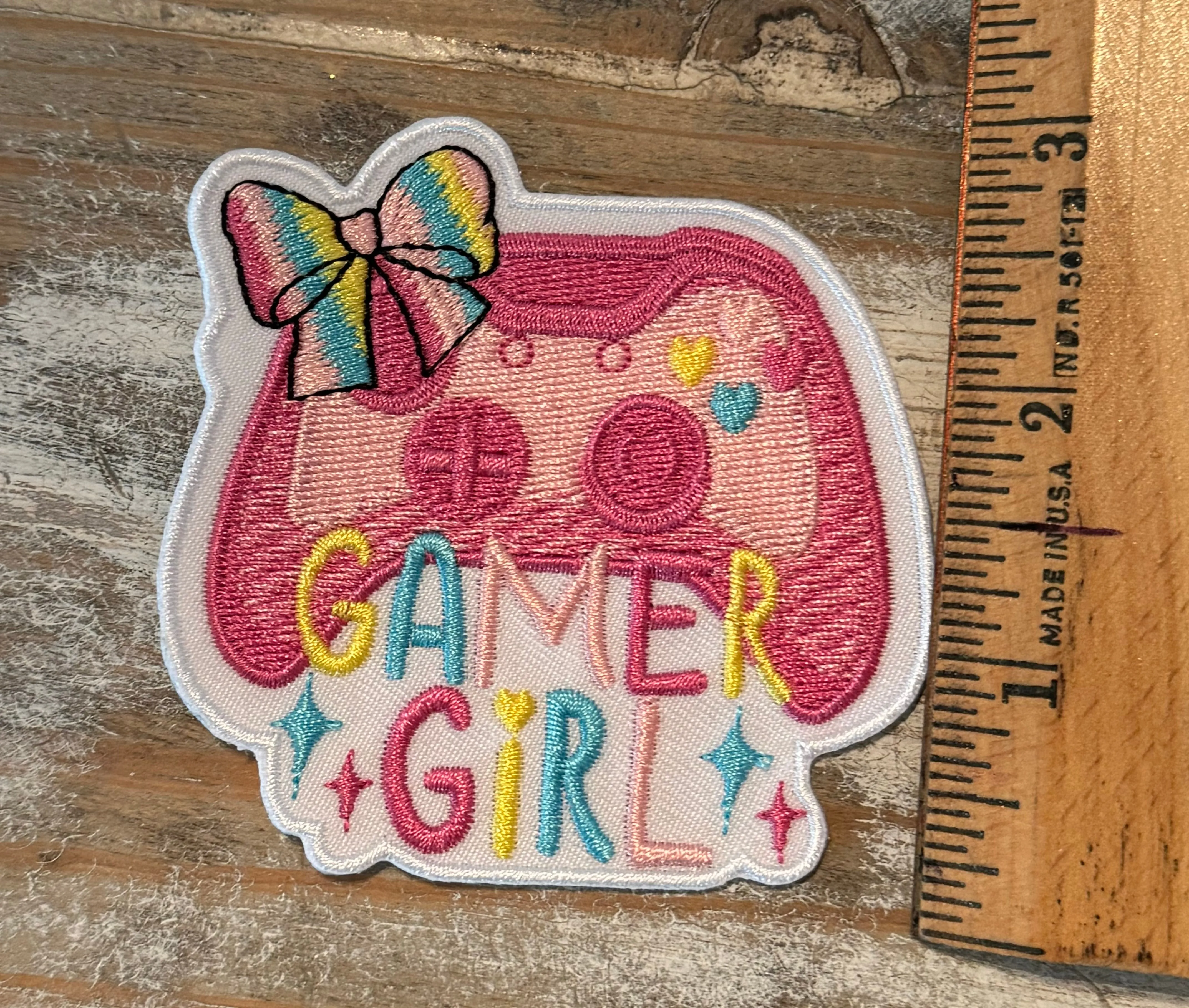 Gamer Girl Iron On Patch