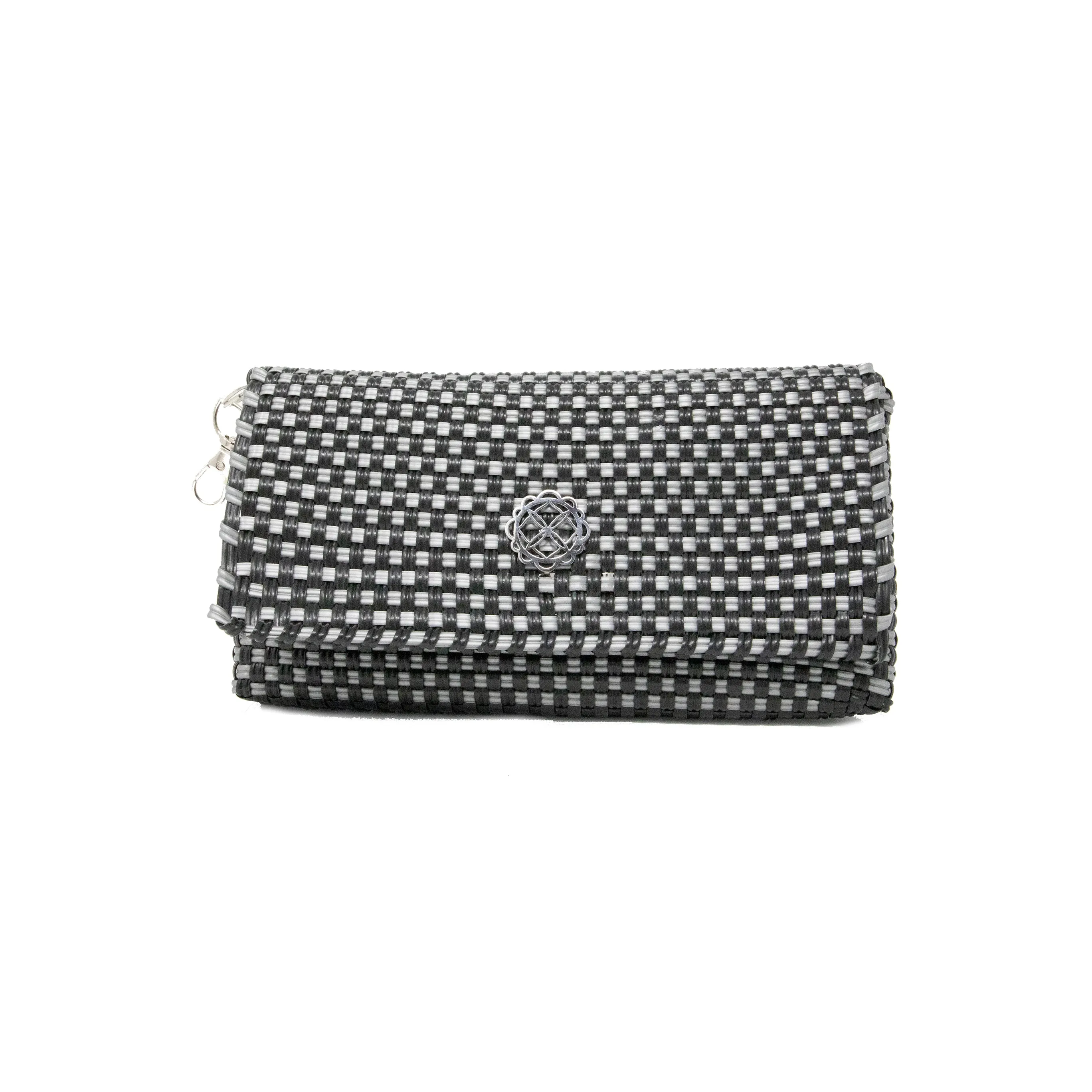 GRAY BLACK CLUTCH