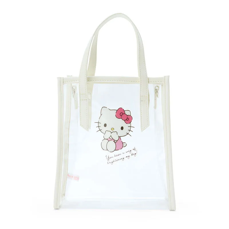 Hello Kitty Clear Convertible Mini Tote