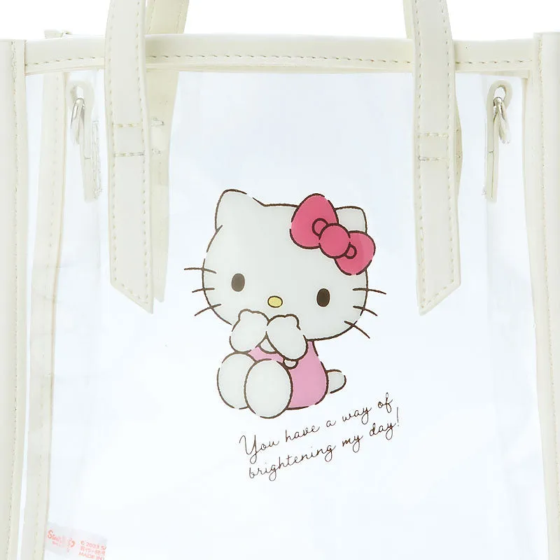 Hello Kitty Clear Convertible Mini Tote