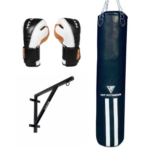 Hit Boxing Punch Bag & Premium Leather Boxing Gloves