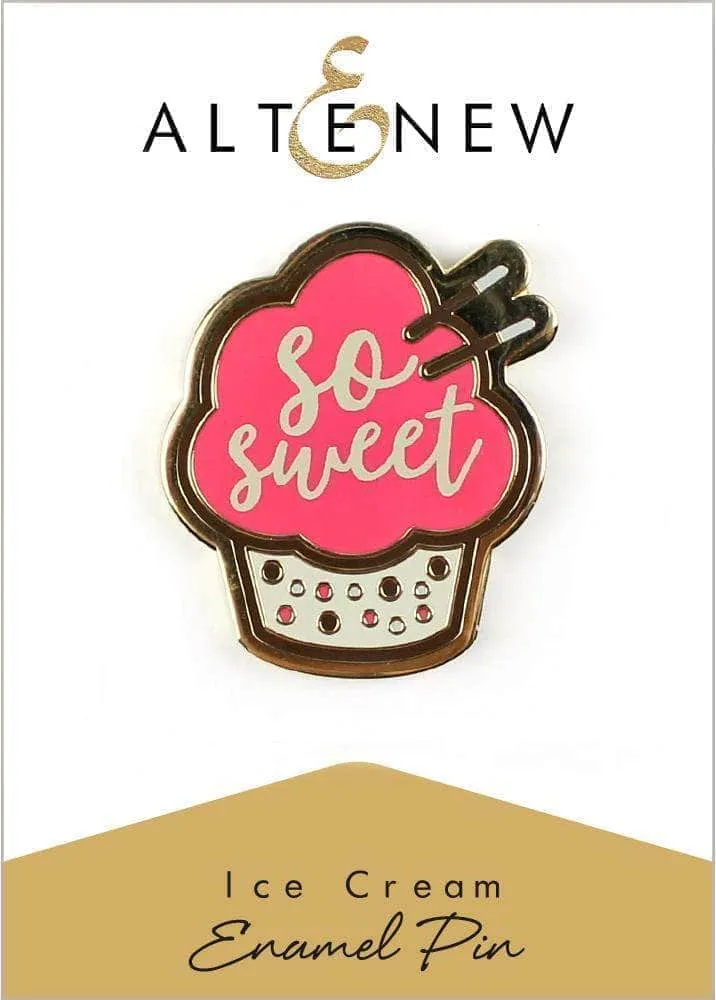 Ice Cream Enamel Pin