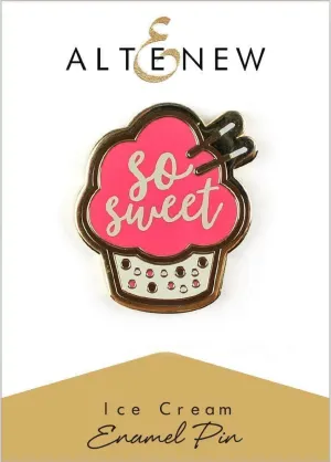 Ice Cream Enamel Pin