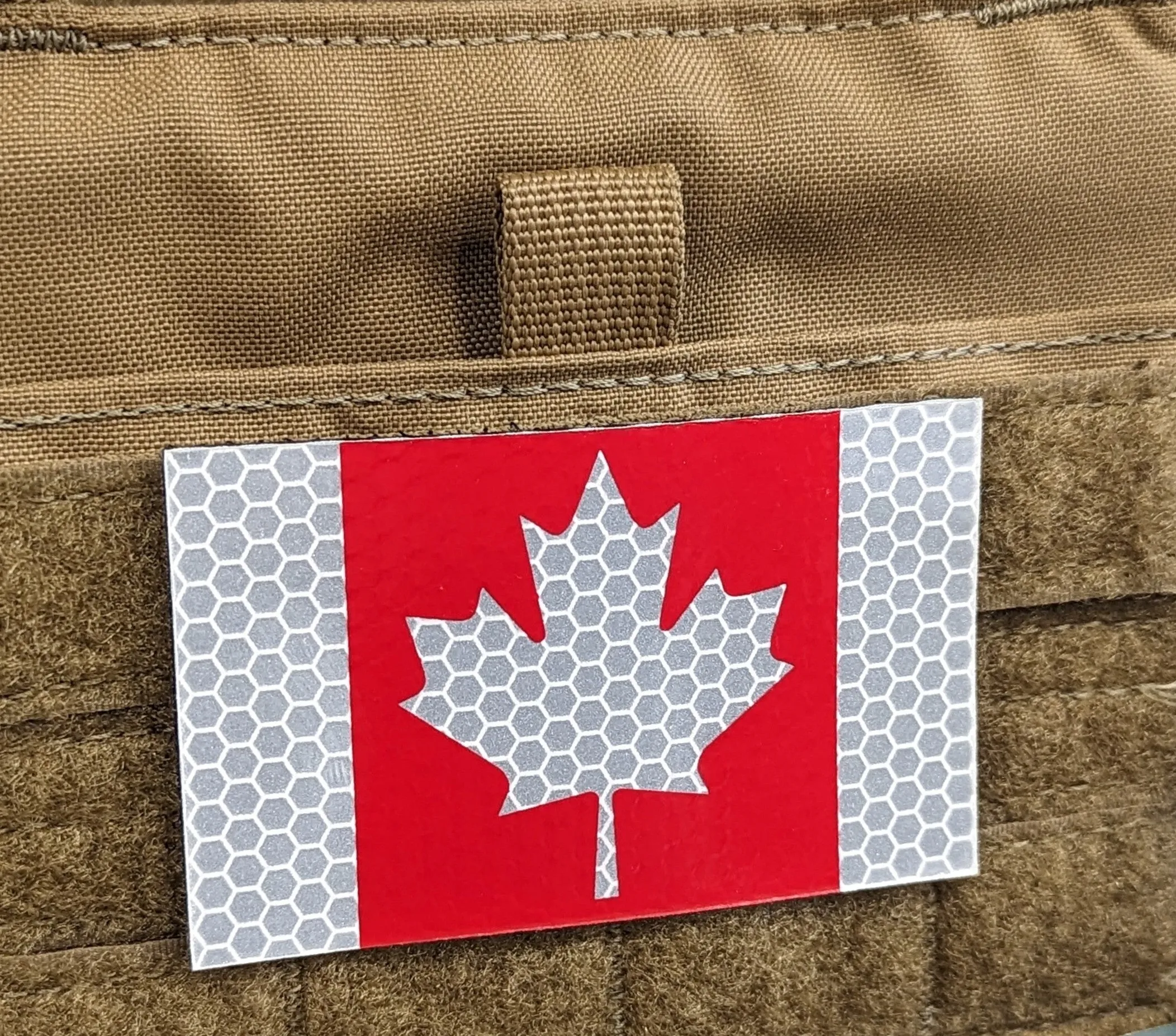 Infrared Canadian Flag Patch