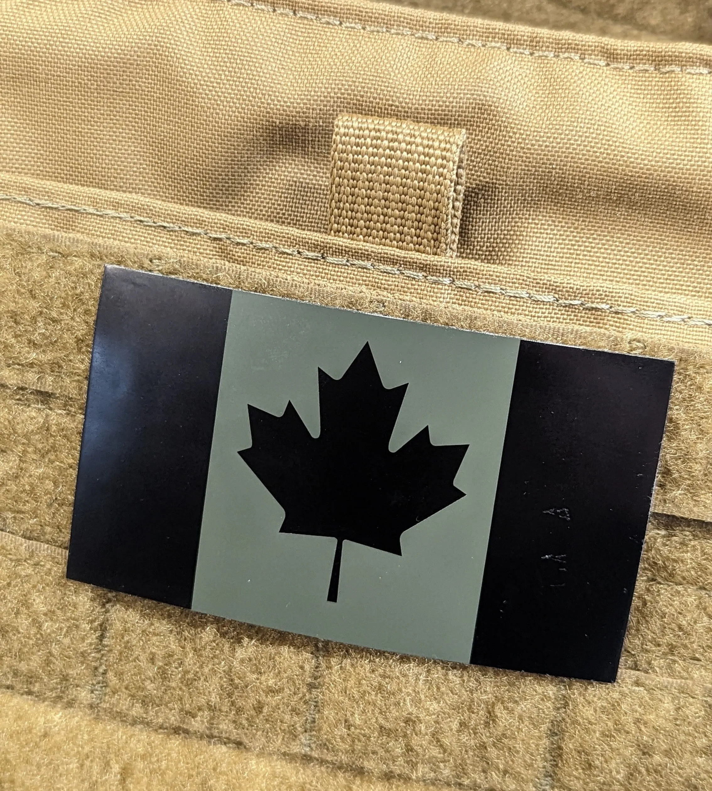 Infrared Canadian Flag Patch