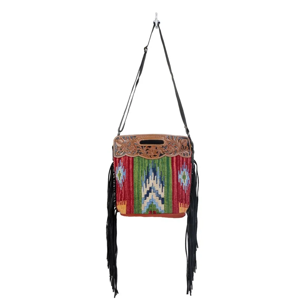 JARDIN HAND TOOLED BAG