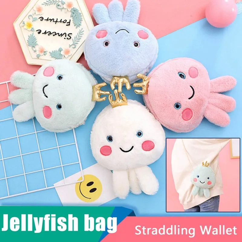 Jellyfish Plushie Purse