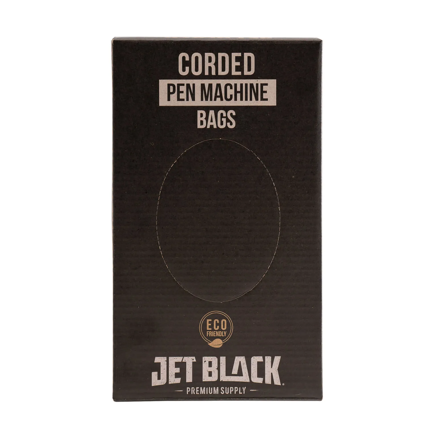 Jet Black - Eco-Friendly & Disposable Corded Pen Machine Bags 200ct