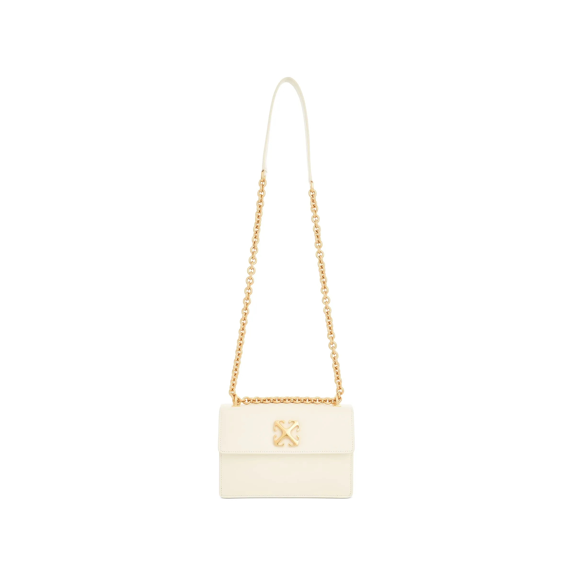 Jitney 2.0 Shoulder Chain Bag in White