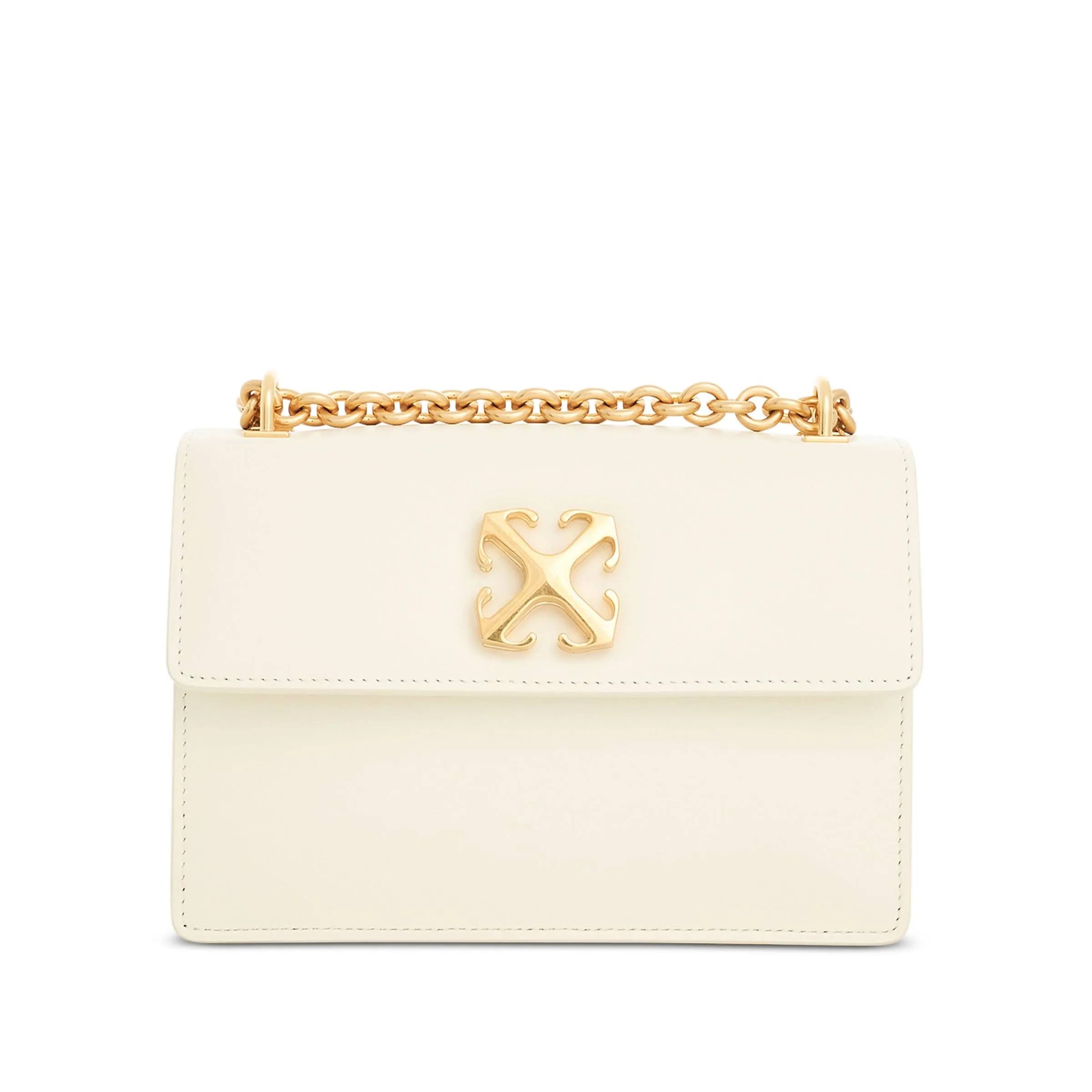 Jitney 2.0 Shoulder Chain Bag in White