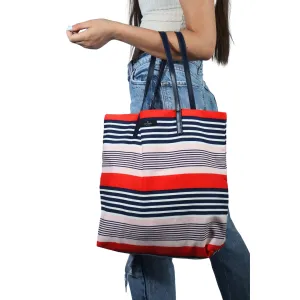 KATE SPADE - Bon Shopper Striped Tote Bag