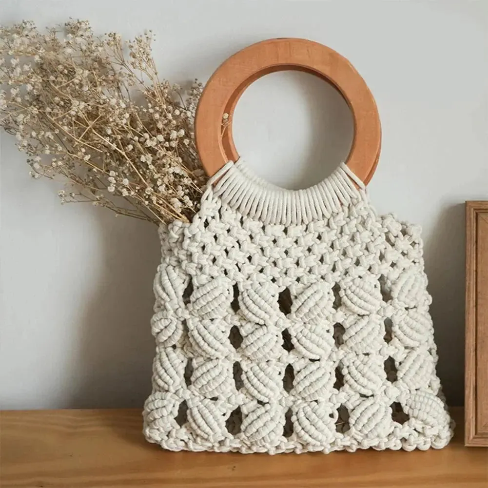 Knitted Square Handbag