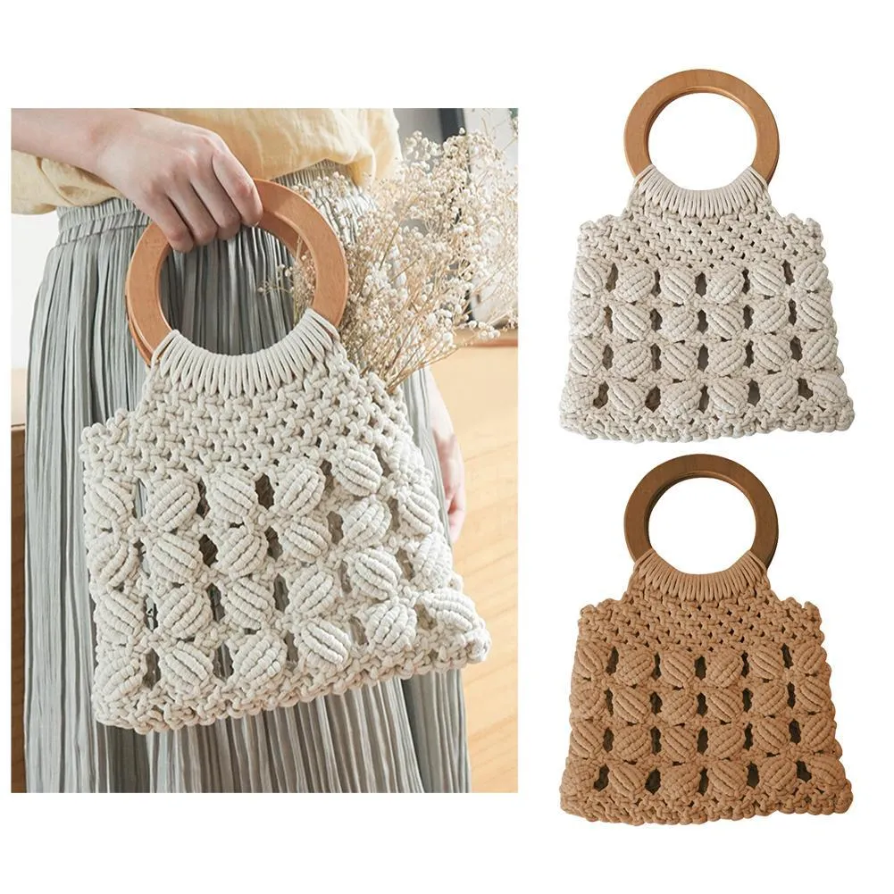 Knitted Square Handbag