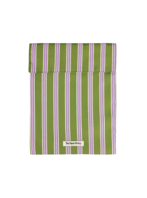 Large Pocket Pouch (Stripes Olive)