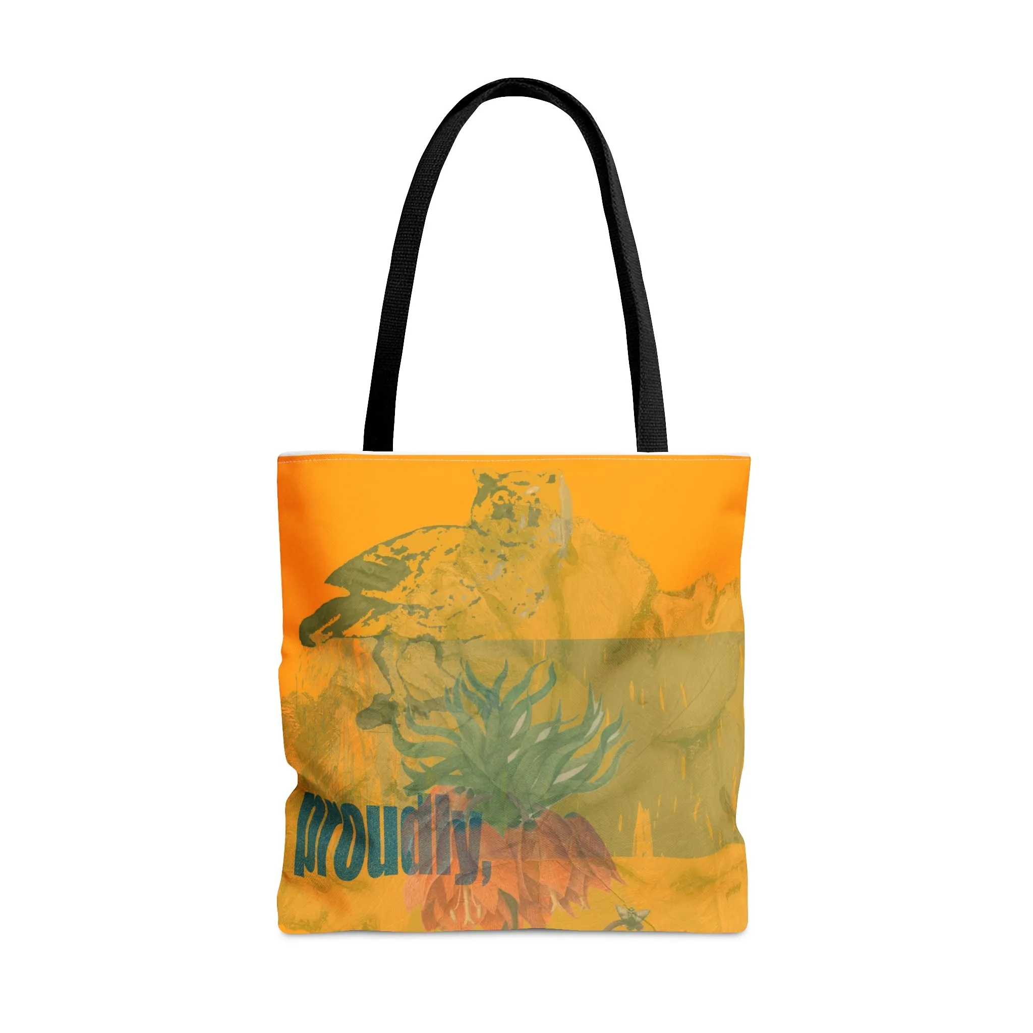 Large Tote Bag - Proudly   Warmly