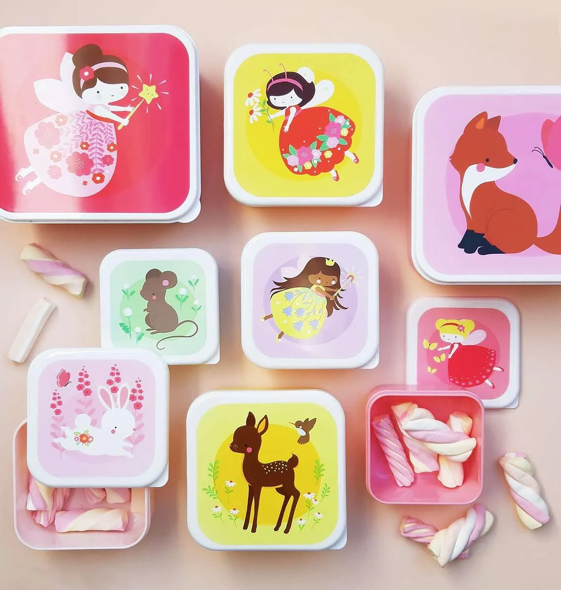 Lunch & Snack Box Set - Fairies