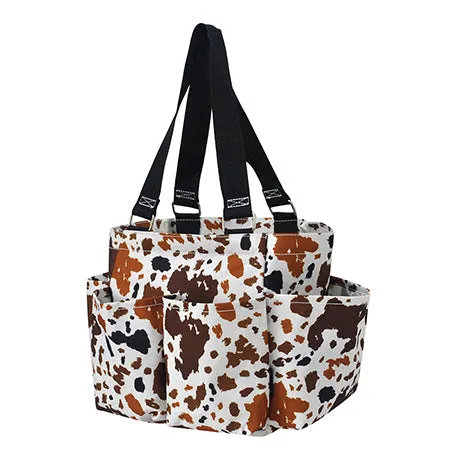 Mocha Cow NGIL Small Utility Tote