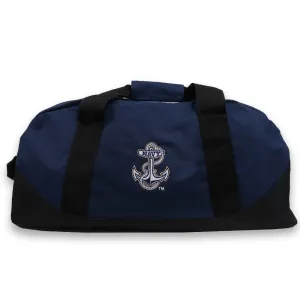 Navy Anchor Dome Duffel Bag (Navy)