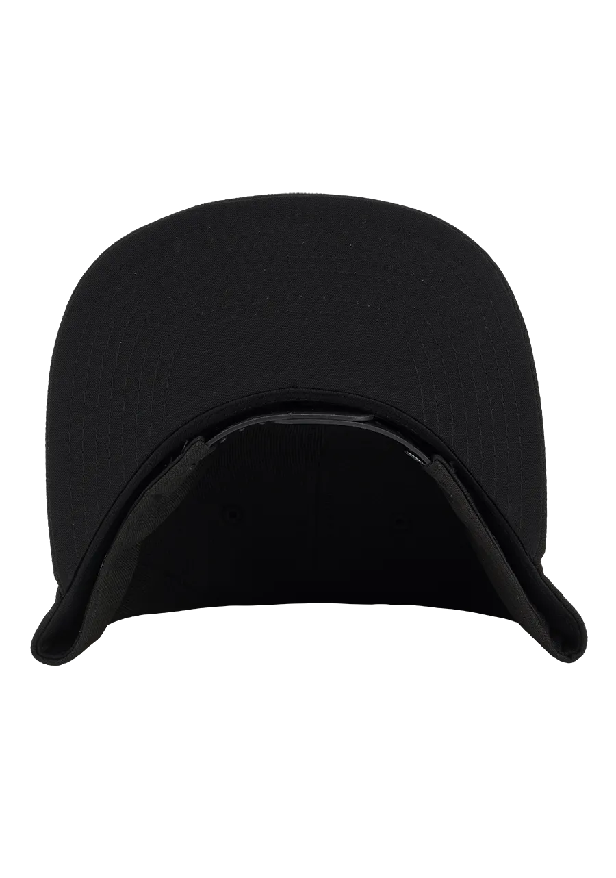 Ninetyeight Snapback Hat - Black / White