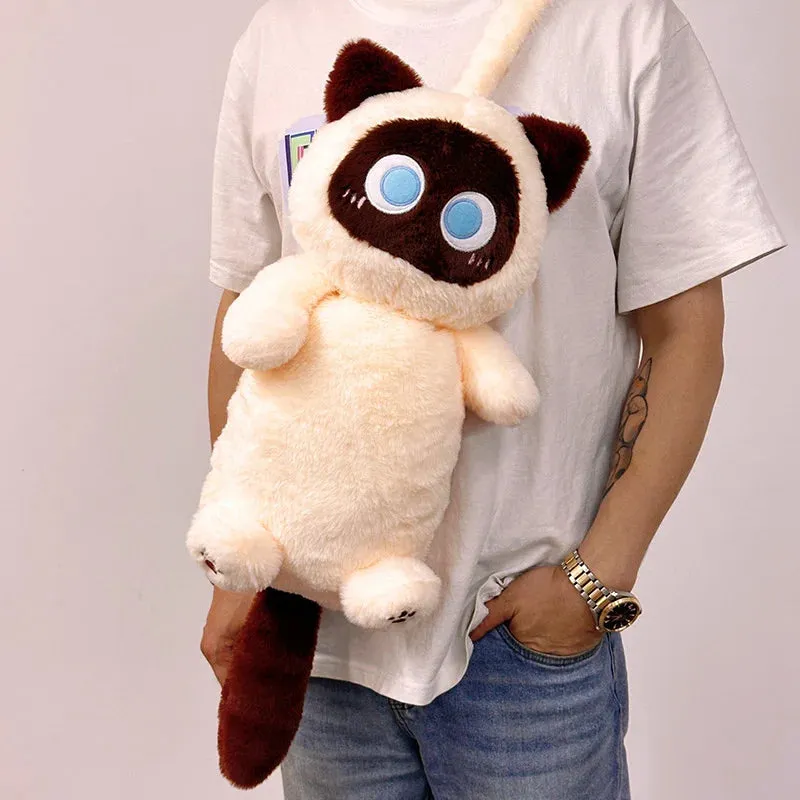 Plush Cat Bags