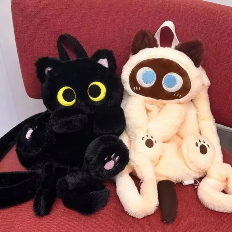 Plush Cat Bags