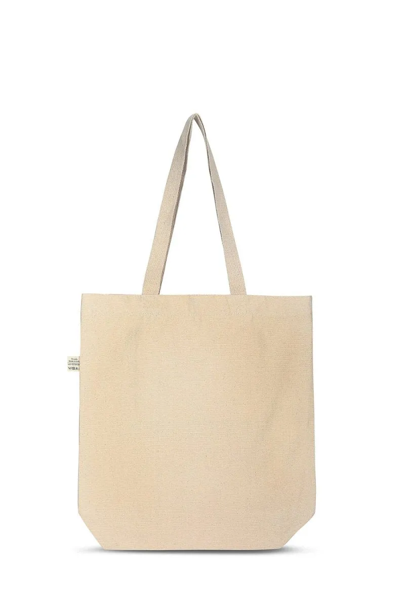 Premium Cotton Canvas Tote Bag- Thank You White