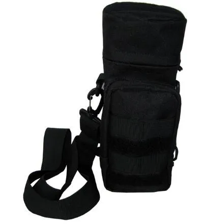 "Black Hawk Commandos Tactical MOLLE Water Bottle Pouch: Essential H2O Carrier for the Field"