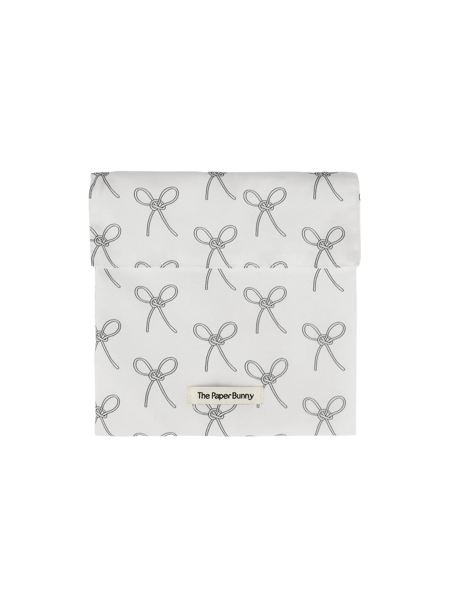 Regular Pocket Pouch (Ribbon Cream)