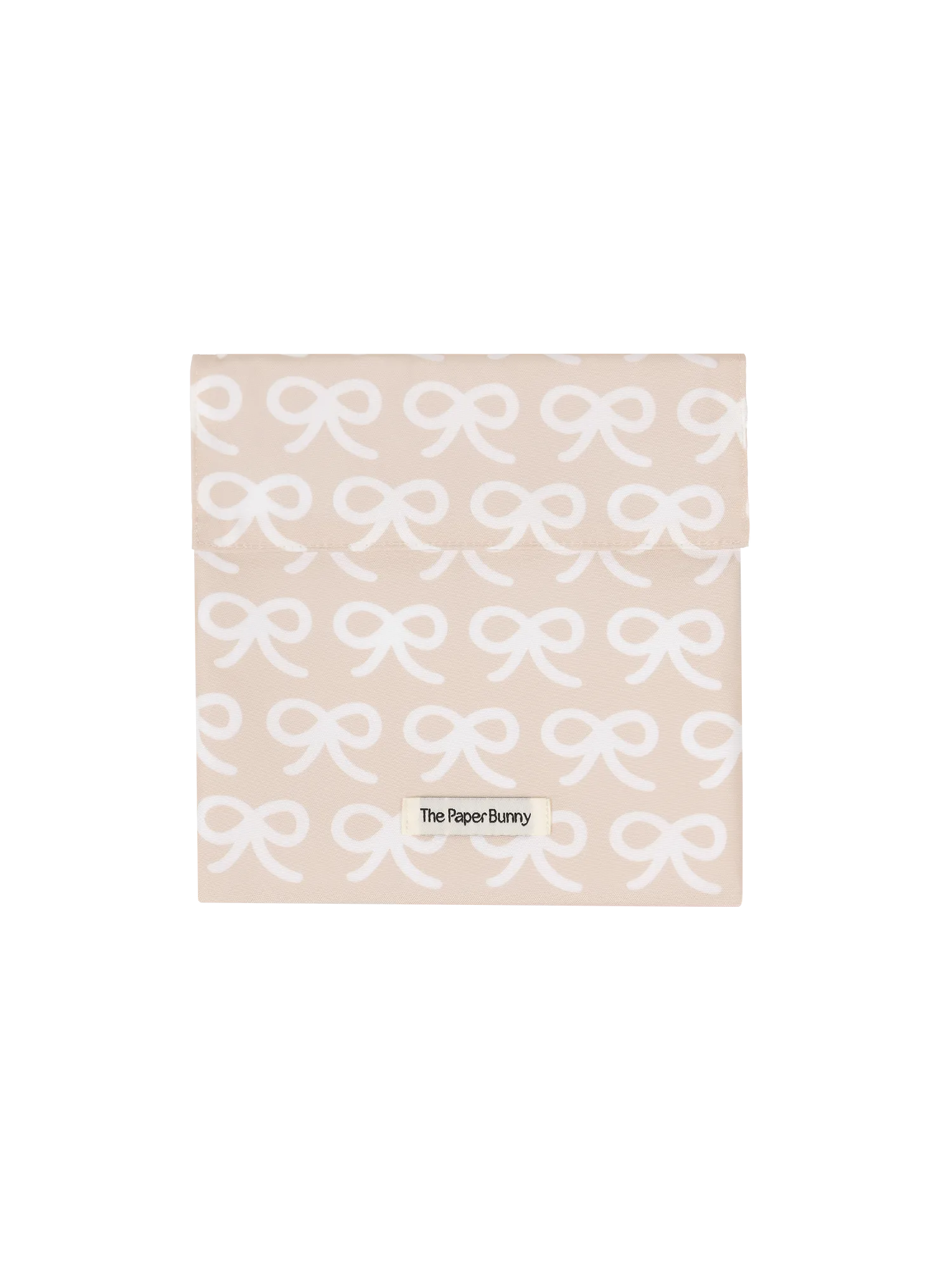 Regular Pocket Pouch (Ribbons Nude)