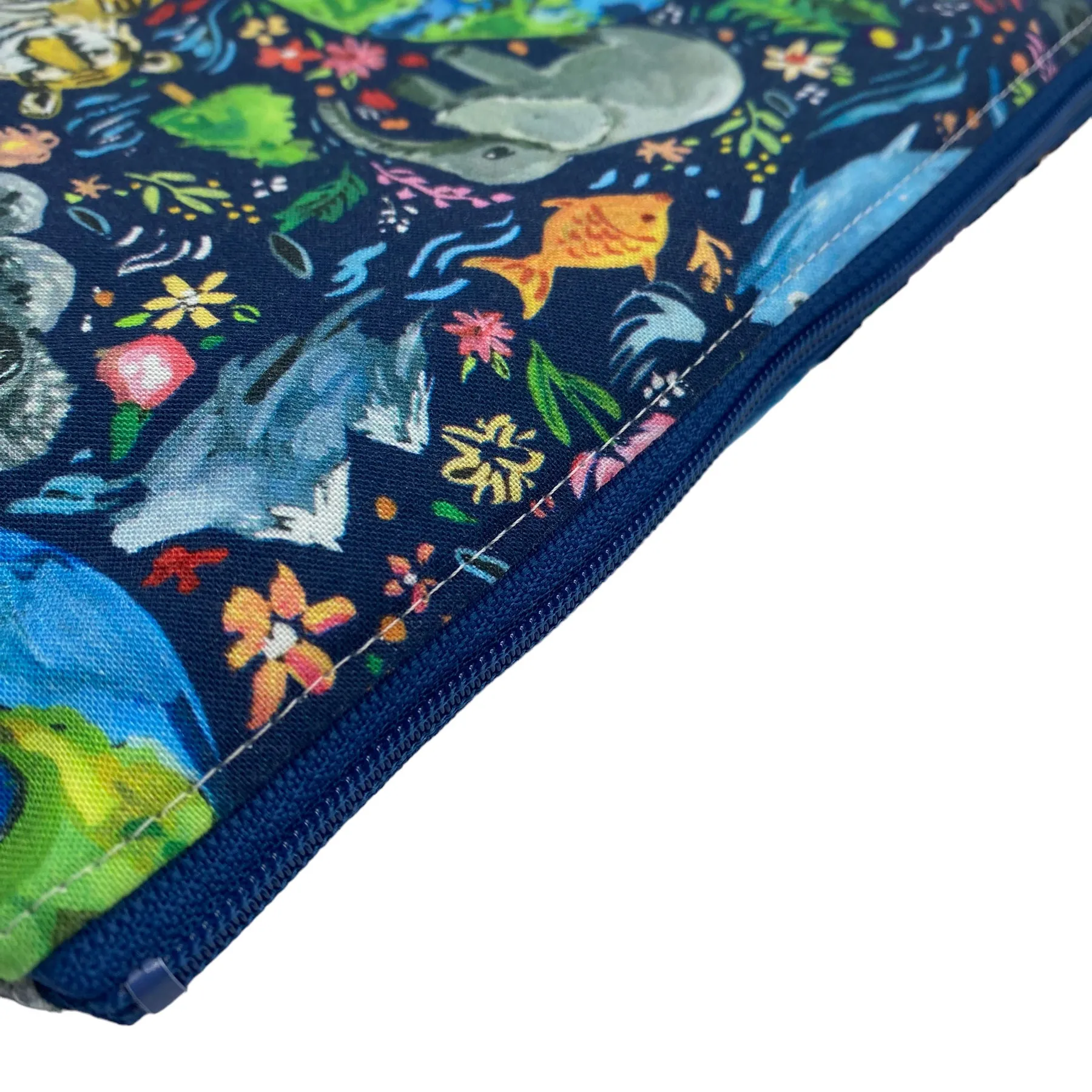 Snack Sized Reusable Zippered Bag Planet Earth