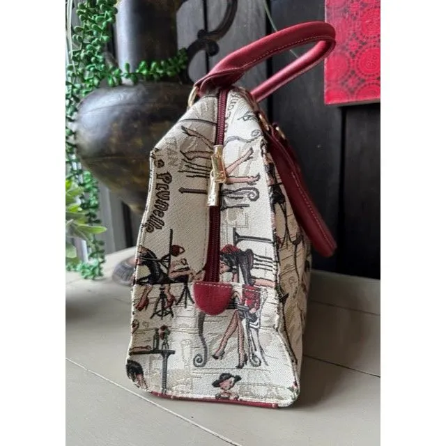 Tapestry Handbag - Rendezvous